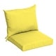 preview thumbnail 19 of 46, Arden Selections Leala Texture 21-inch Square Patio Chair Cushion Set
