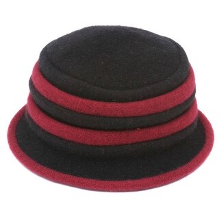 Shop Womens Winter Two Tone Wool Bucket Hat Overstock 16947601
