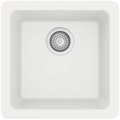 Karran USA QU-690 Quartz QU 16-5/8" Undermount Single Basin Quartz