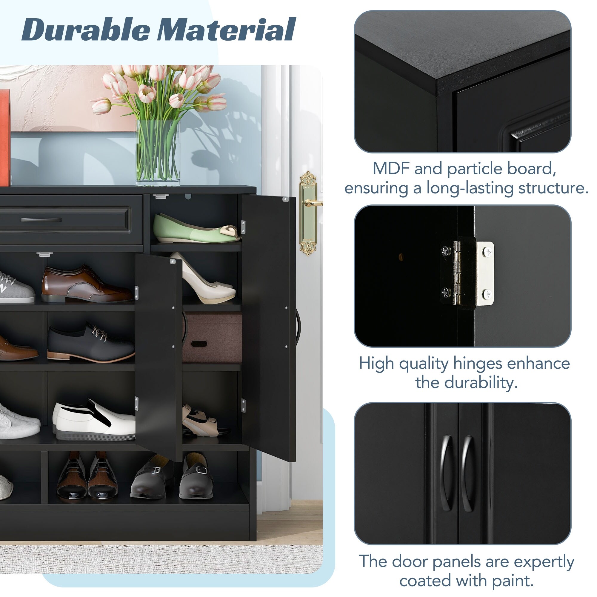 https://ak1.ostkcdn.com/images/products/is/images/direct/2496b2000067374f4be90002e715ce2ec3b10c6d/Sleek-Modern-Shoe-Storage-Cabinet-with-Adjustable-Shelves%2C-Shoe-Organizer-with-Drawer%2C-Multifunctional-Storage-Sideboard.jpg