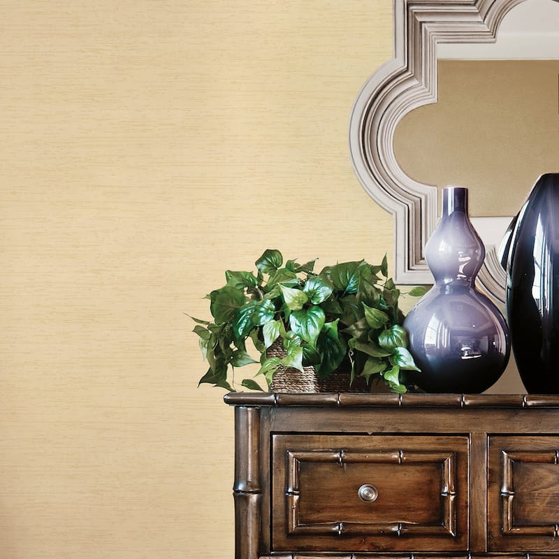 Galerie Wallcoverings Palazzo Collection Silky Texture Vinyl on Non-woven Matte Wallpaper Roll