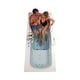 preview thumbnail 33 of 42, Ella Big4Two 36"x80" Hydro&Air&Foot Massage Acrylic Two Seat Walk-In-Bathtub, Outward swing Door, No Faucet, 2" Dual Drain
