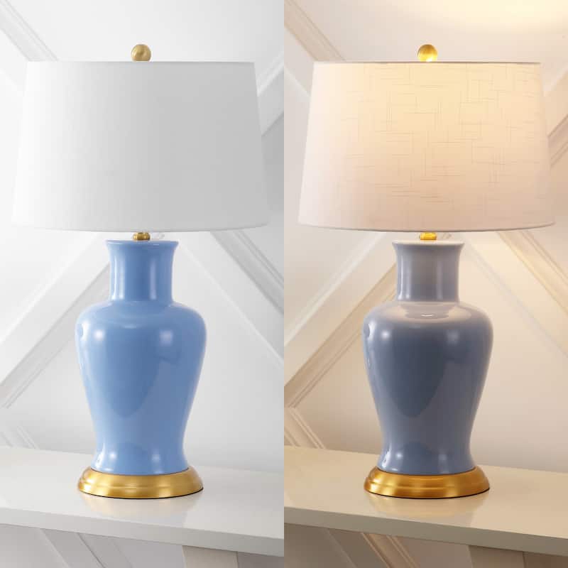 Julia 29" Ceramic LED Table Lamp, by JONATHAN Y