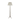 Everren Lucerna 64.75" Tall Dark Antique Brushed Brass Floor Lamp with Tapered Linen Shade