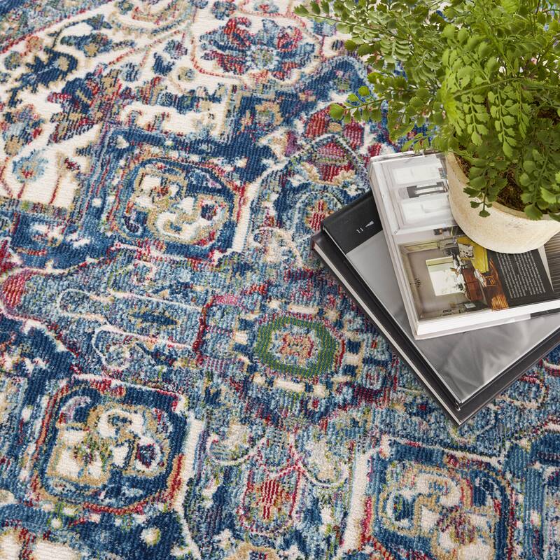 Nourison Global Vintage Traditional Persian Vintage Area Rug