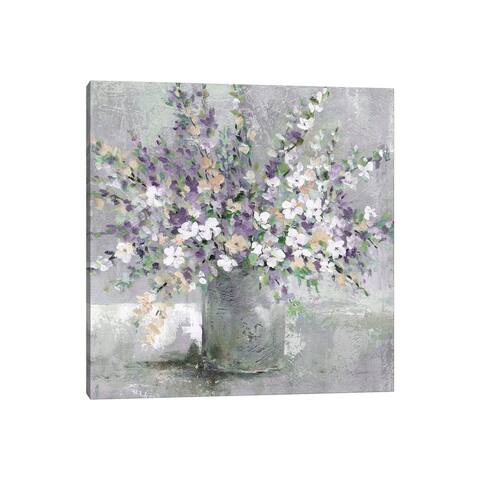 iCanvas "Farmhouse Lavender" by Carol Robinson Canvas Print