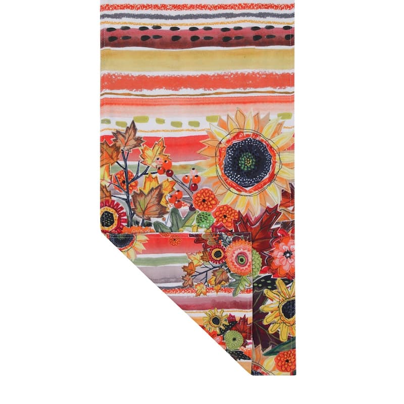 Laural Home Harvest Snippets Table Runner