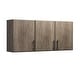 preview thumbnail 3 of 31, Prepac Elite 54 inch Wall Cabinet - 54 Inch