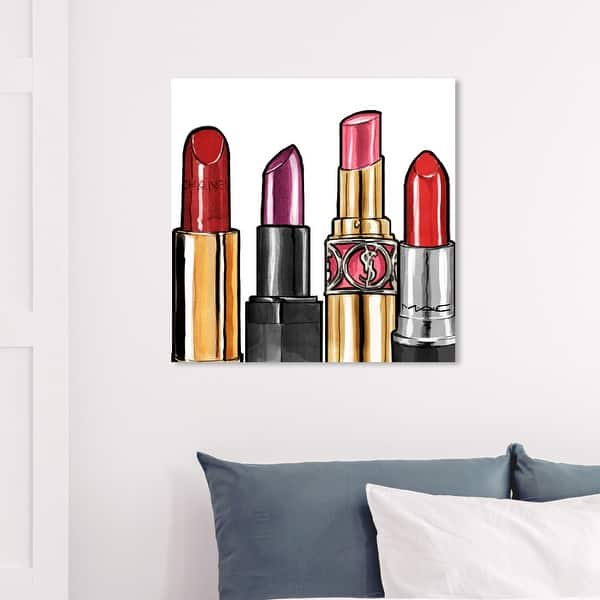 Shop Wynwood Studio Red Lipstick Fashion And Glam Wall Art