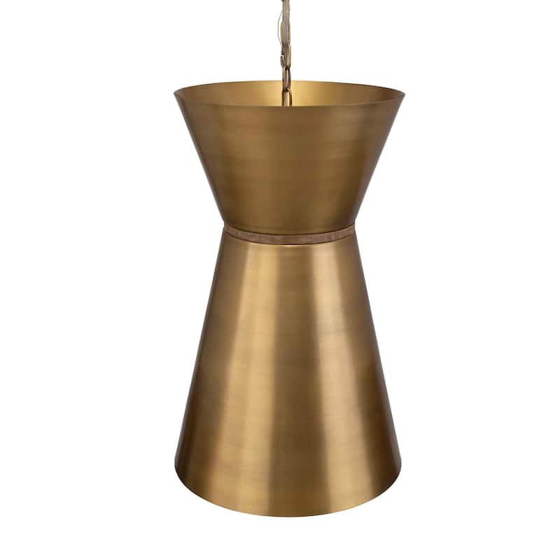 Uttermost Crocker Brass 1 Light Mini Pendant - N/A
