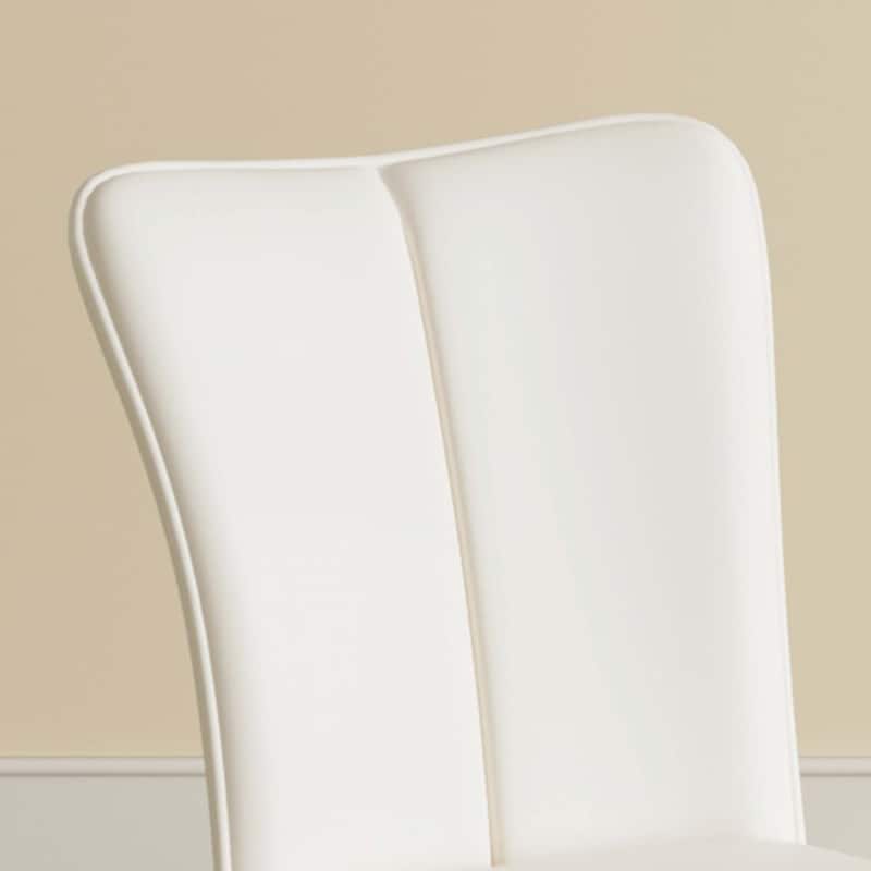 PU leather dining chair