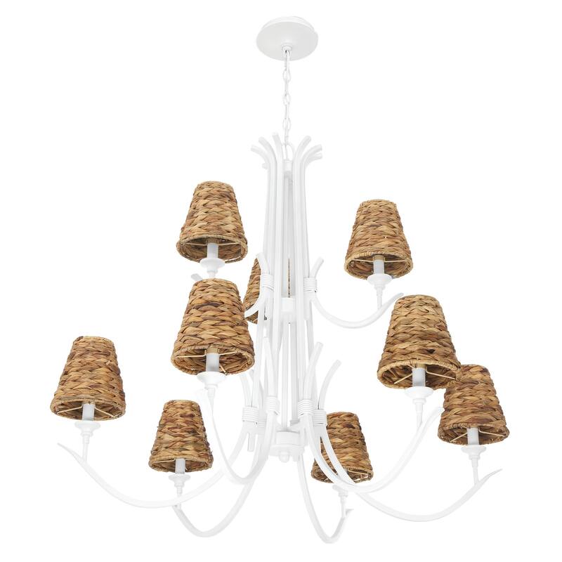 Craftmade 58329 Kokomo 9 Light 36" Wide Chandelier