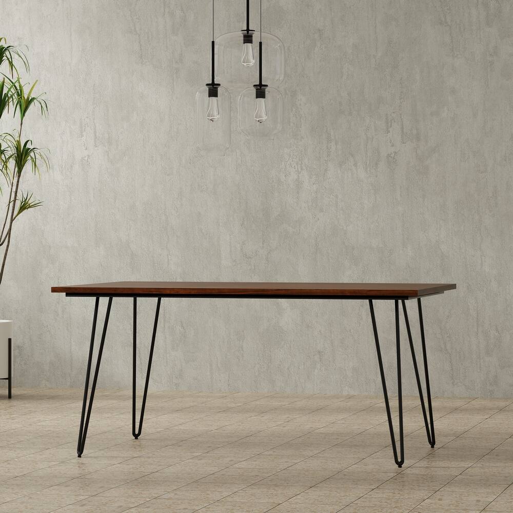 WYNDENHALL Moreno Industrial Wood Dining Table