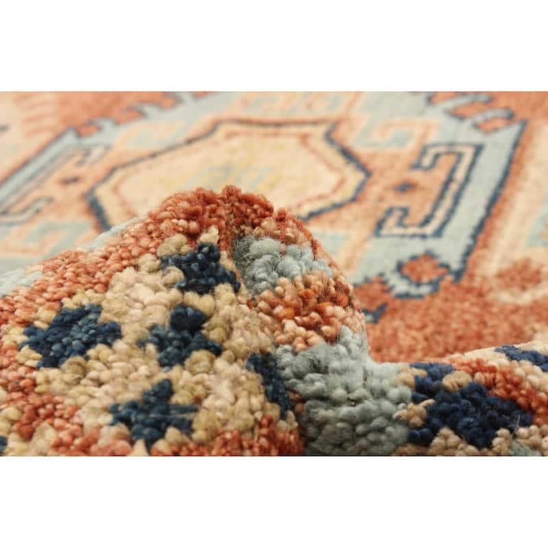 ECARPETGALLERY Hand-knotted Jules Serapi Copper Wool Rug - 5'5 x 8'0