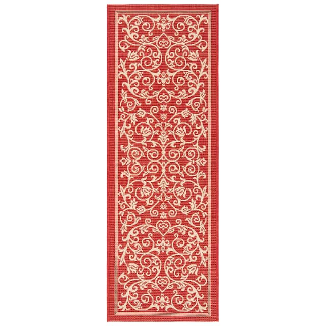 SAFAVIEH Courtyard Clarine Indoor/ Outdoor Waterproof Patio Backyard Rug