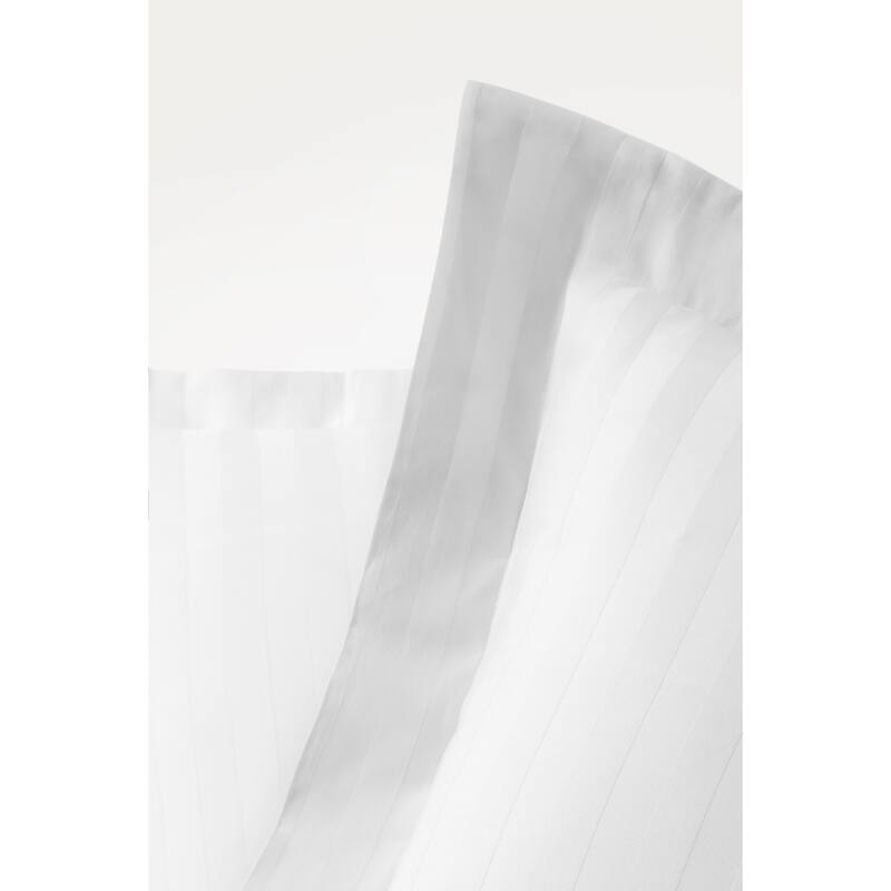 Brooks Brothers Sateen Stripe Cotton Sham Case Pair