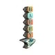 preview thumbnail 6 of 6, American Art Decor Happy Hour' LED Metal Sign - Retro Marquee Wall Decor - 9" x 25"