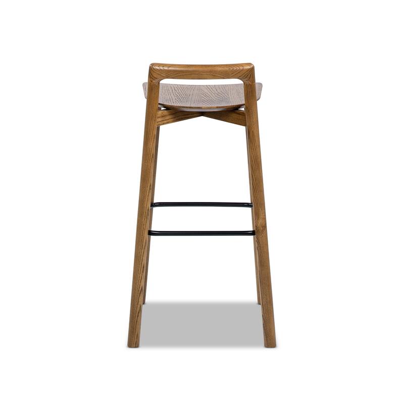 Sven 26.5" Minimalist Low Back Counter Stool
