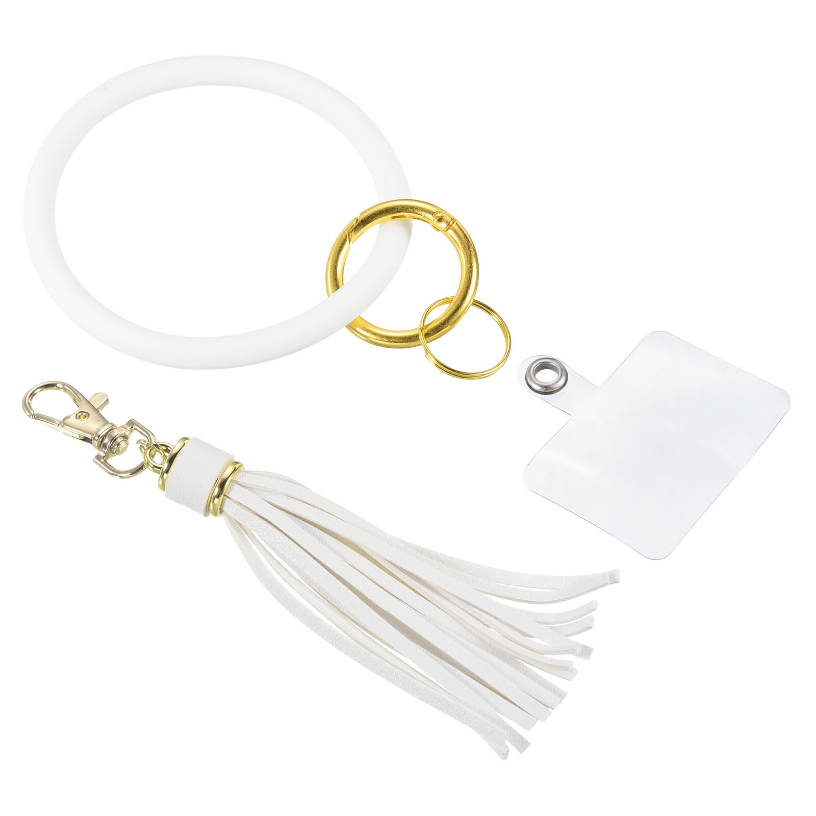 Round key top ring bracelet
