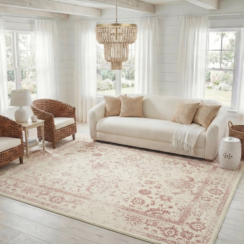 SAFAVIEH Adirondack Riin Rustic Shabby Chic Distressed Rug