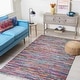 preview thumbnail 5 of 49, SAFAVIEH Handmade Rag Rug Ljubika Casual Stripe Cotton Rug with Fringe