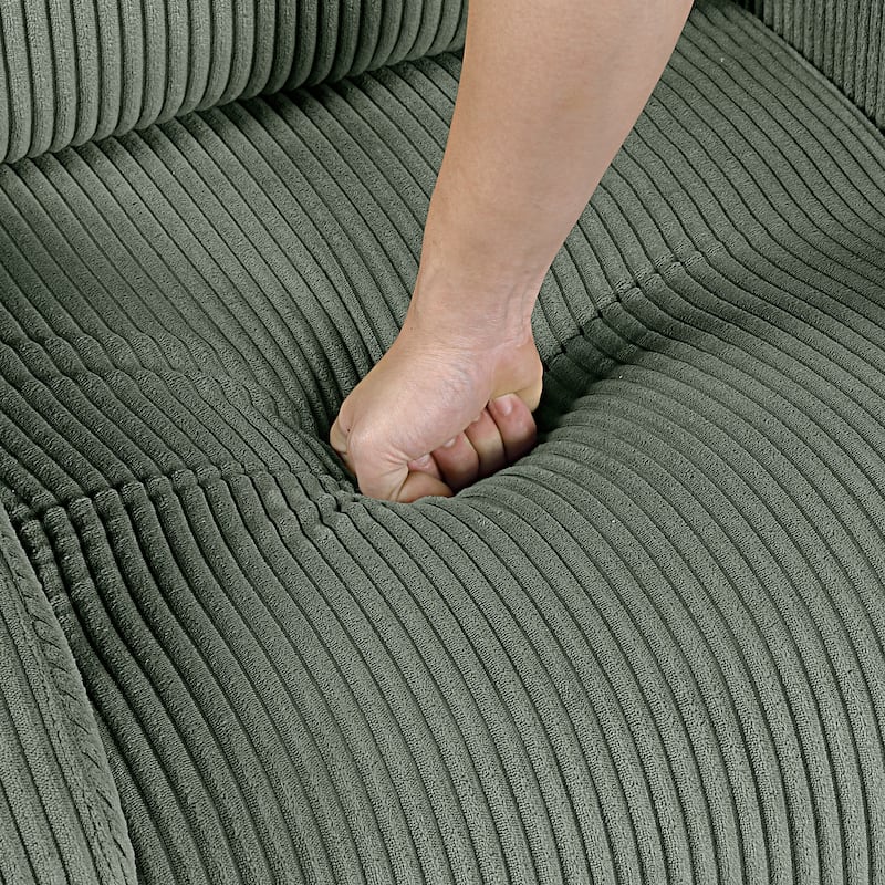 Covelo Corduroy Reclining Chair