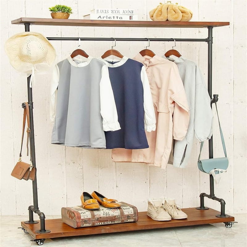 ndustrial Clothing Racks Garment Racks