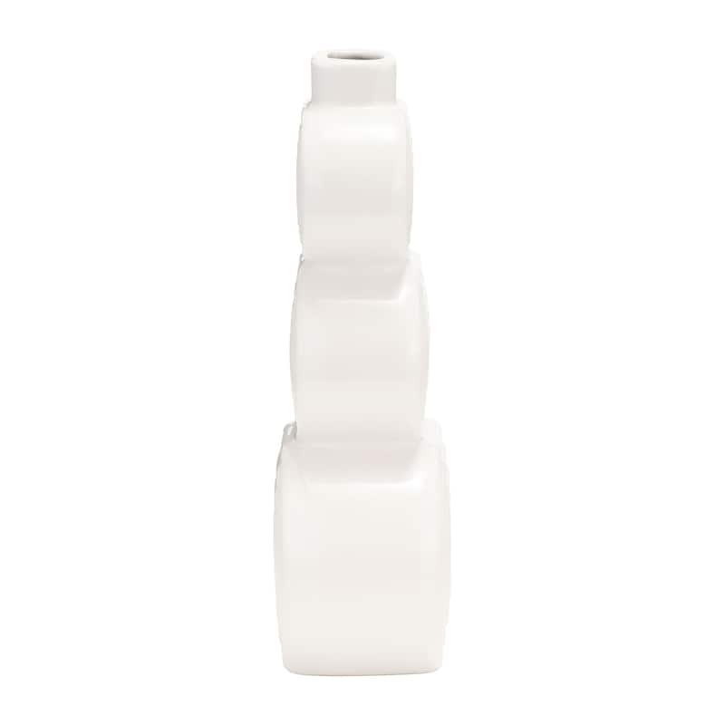 Sagebrook Home Stacked Circle Vase
