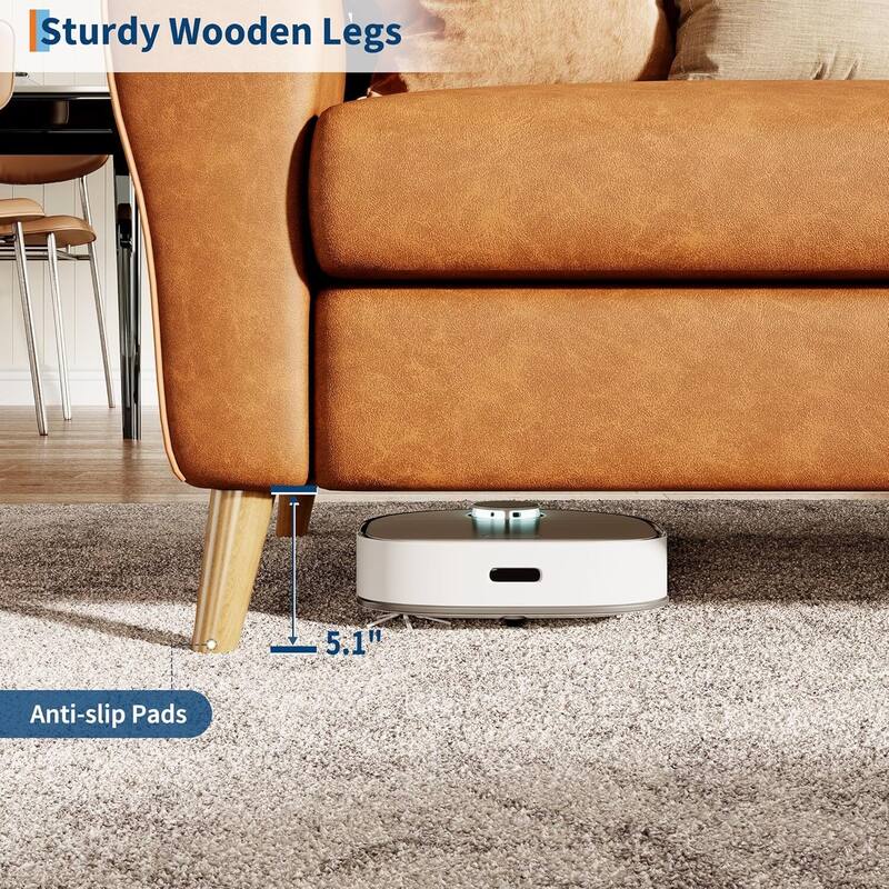 84 Inch Modern Sofa Comfy Couch, Loveseat for Living Room, Apartment, Lounge