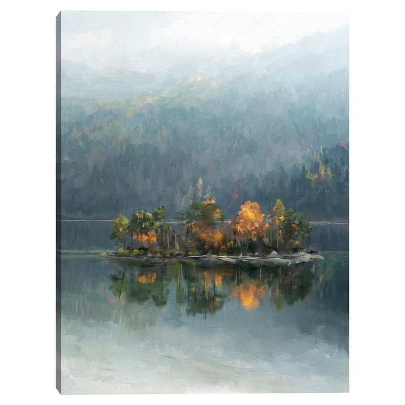 Lake Escape by Studio Arts Canvas Art Print