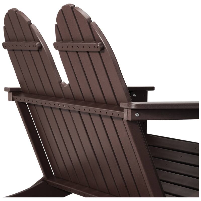 Hanniford Poly Adirondack 49 Inch Folding Bench