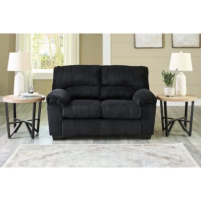 Signature Design by Ashley SimpleJoy Loveseat - 63"W x 38"D x 40"H