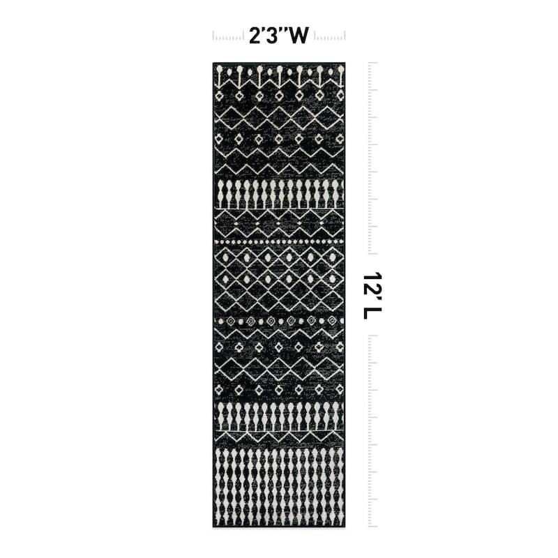 Contemporary Arch Design Area Rug