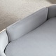 preview thumbnail 28 of 29, Velvet Cushion Chair With Solid Wood legs and Bent Wood Back/Pet Sofa