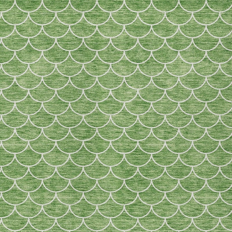 HomeRoots Geometric Transitional Rectangle Outdoor Rug