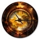 preview thumbnail 8 of 8, Designart 'Ancient Mayan Calendar Collage' Oversized Modern Wall CLock 16 in. wide x 16 in. high