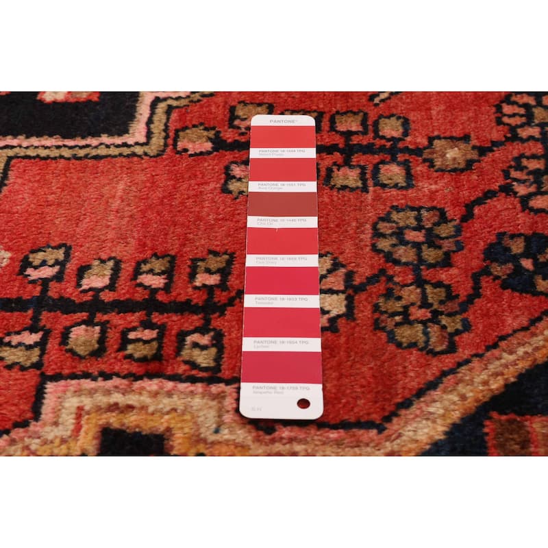 ECARPETGALLERY Hand-knotted Anadol Red Wool Rug - 4'4 x 7'0