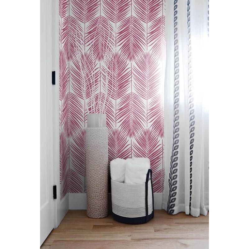 NextWall Paradise Palm Peel-and-Stick Wallpaper