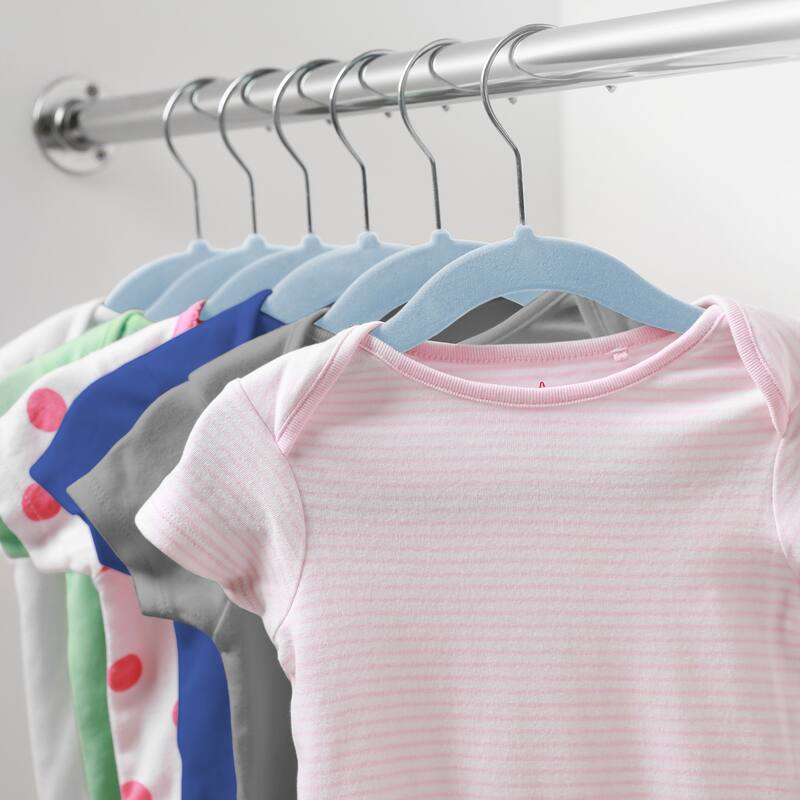 100 Velvet 11in Baby Hangers