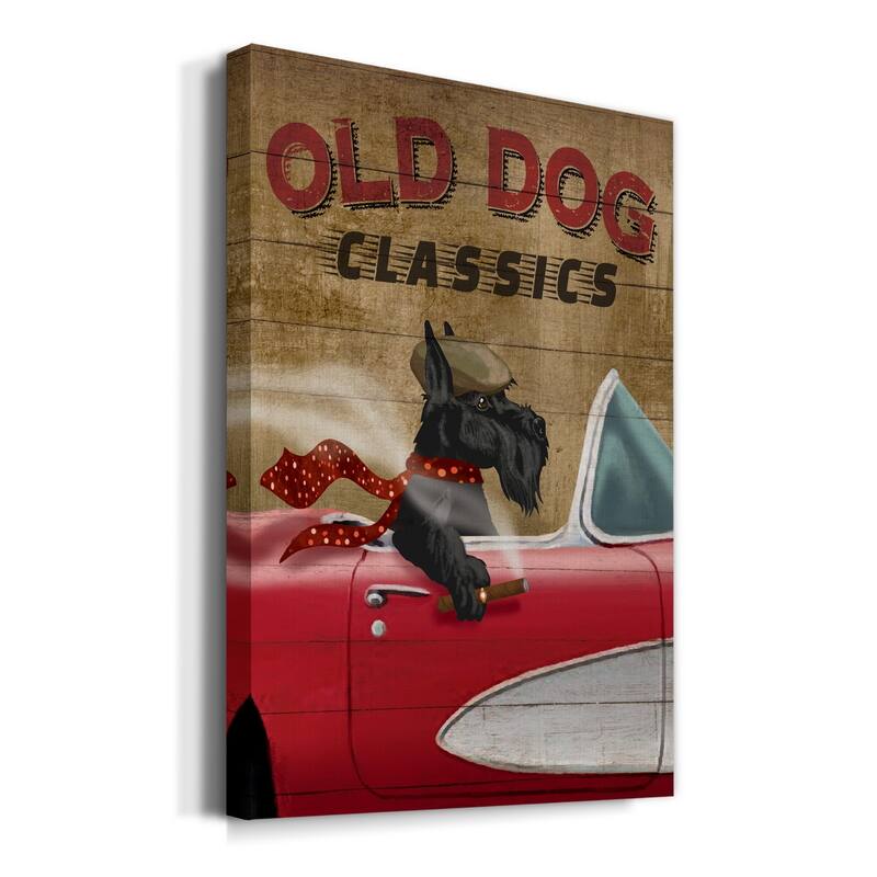 Old Dog Classics Premium Gallery Wrapped Canvas - Ready to Hang