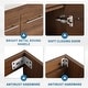 preview thumbnail 9 of 112, ARTCHIRLY 24/36/48/60 Inch Bathroom Vanity with Sink, Freestanding Bathroom Vanity with Soft Close Door and Shelf