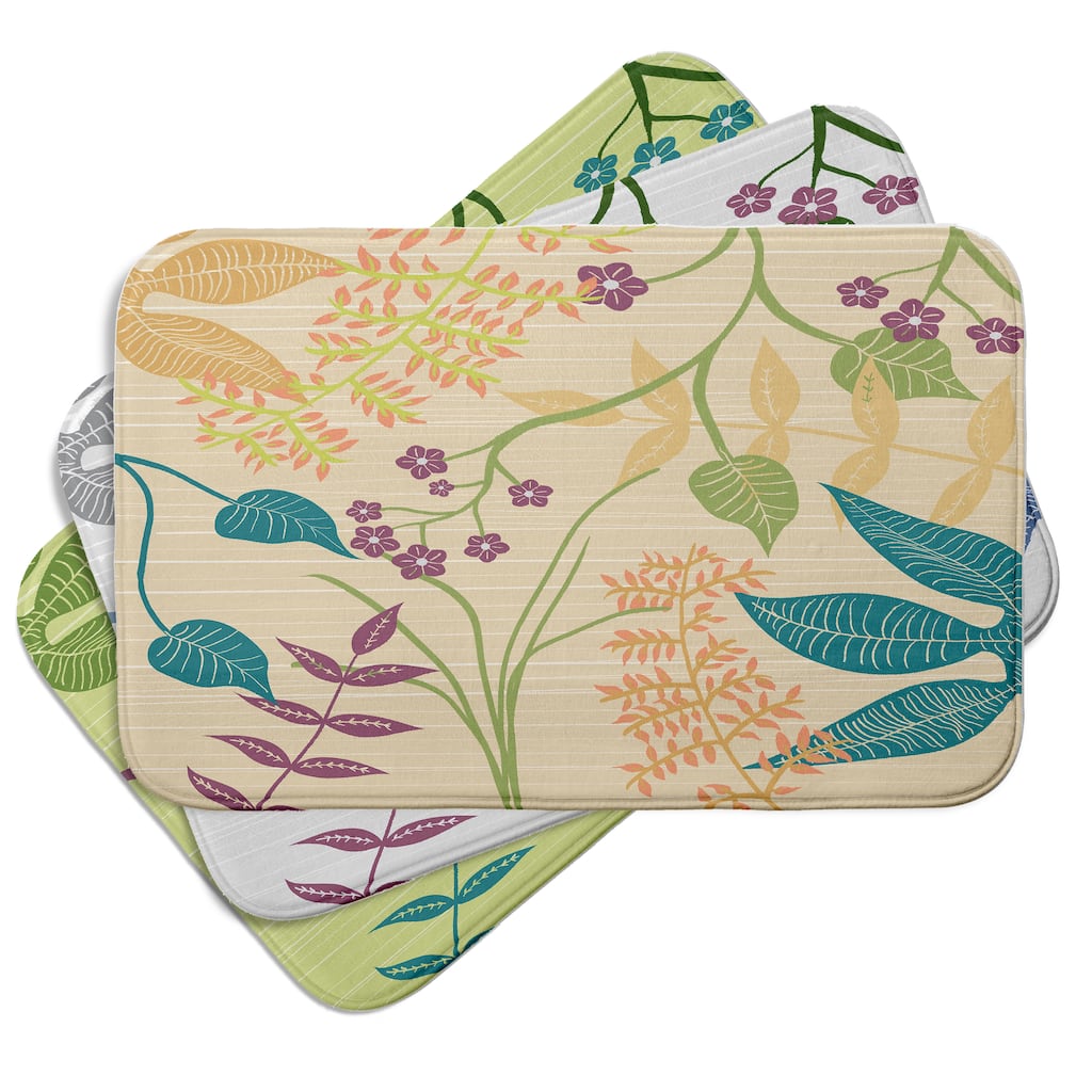 Botanical Bath Mat