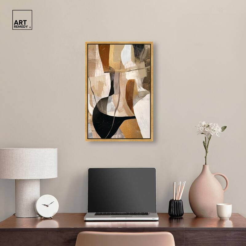 Tactile Depth I Canvas by Art Remedy