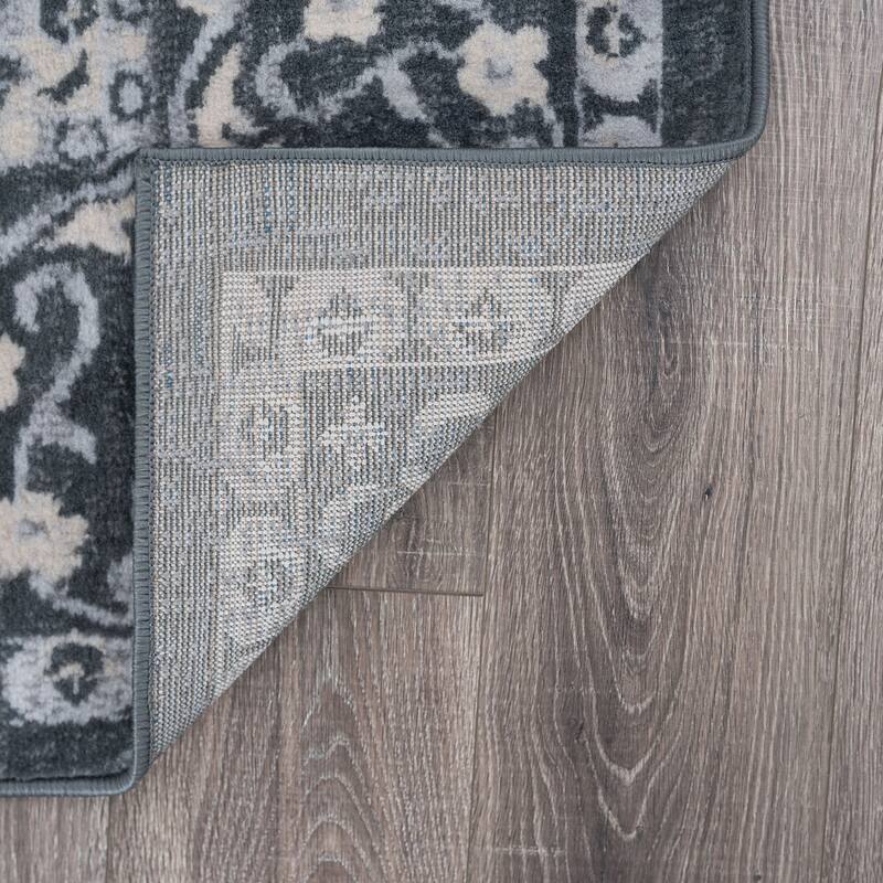 Carrington Shabby Chic Medallion Indoor Area Rug