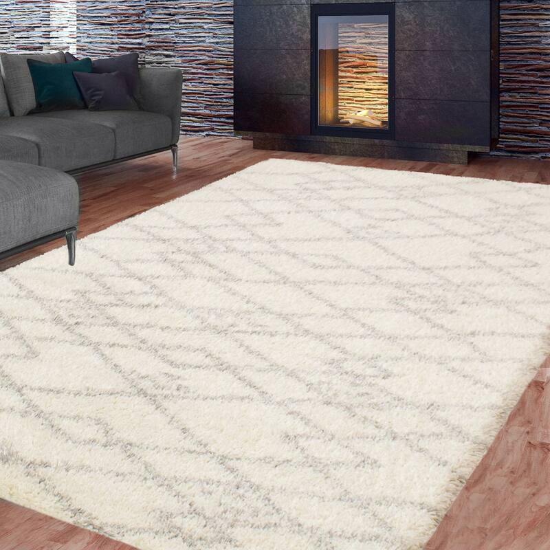ECARPETGALLERY Touch Moroccan Shag Rug
