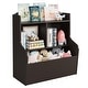 preview thumbnail 18 of 16, 3-Tier Toy Storage Cabinet and Bookcase