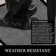 preview thumbnail 100 of 107, A1 Home Collections Polypropylene Rubber Door Mat All Weather Inside Outside Door Mat