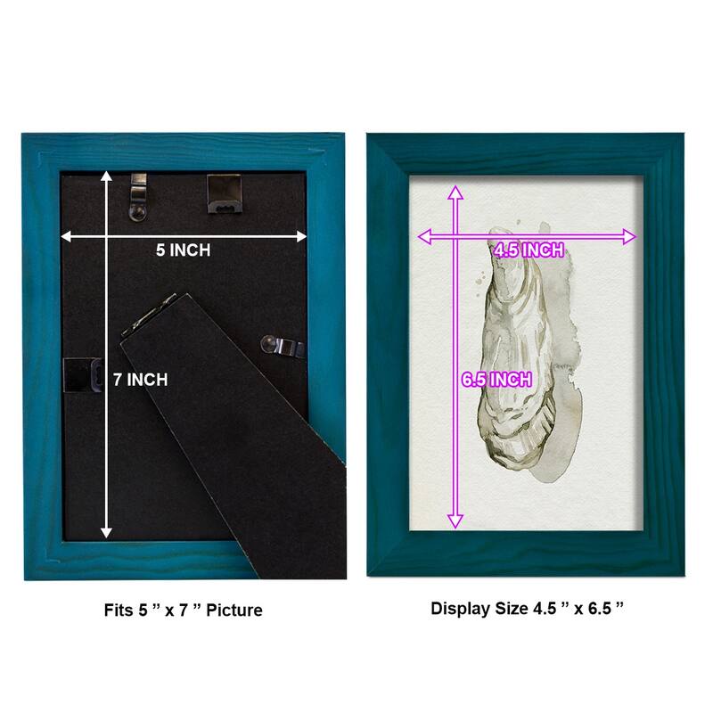 Oysters on the Bay I -Framed Print w/glass-Cherry Red