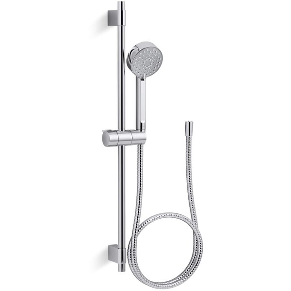 Kohler K-98361 Awaken Multi-Function Hand Shower Package with MasterClean Technology - Slidebar and Hose Included