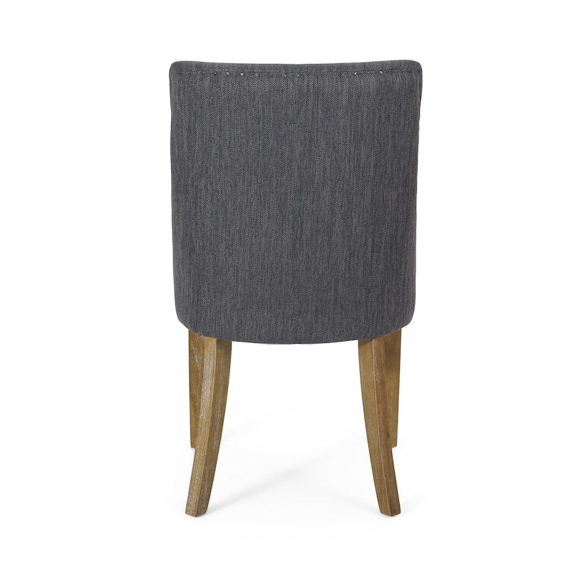 Frances Fabric Dining Chair (Set of 2) by Christopher Knight Home